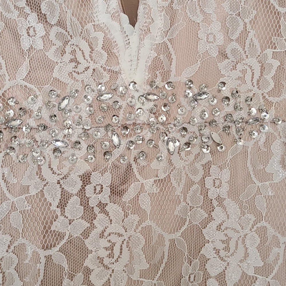 Ivory Wedding dress/ Special occasion dress - Picture 3 of 6